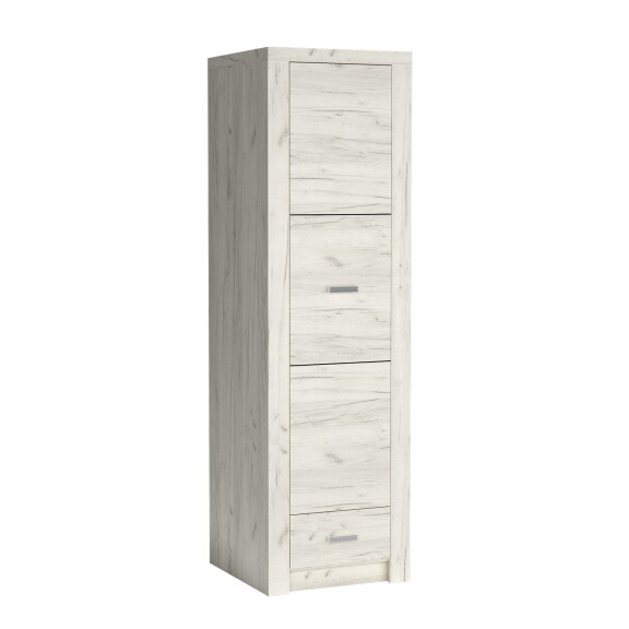 Szafa szerokość 56 cm INDIANAPOLIS I2 Kraft Biały