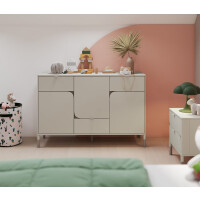 Komoda HARMONY HR-06 szerokość 130 cm kaszmir/truflowy HR6KT