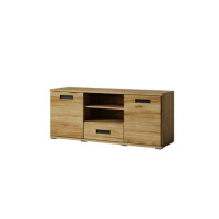 Komoda RTV PENELOPA P03 Szerokość: 138 cm Dąb Catania Szuflada