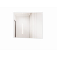 Lustro SIMPLY SM-04 Szerokość 92 cm Białe Do Przedpokoju SM4BI