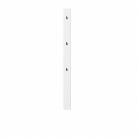 Wieszak Pionowy SIMPLY SM-05 Szerokość 13 cm Biały Do Przedpokoju SM5BI