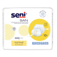 Pieluchy anatomiczne Seni San Normal 10 szt.