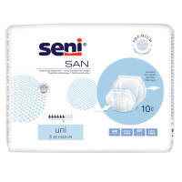 Pieluchy anatomiczne Seni San Uni 10 szt.