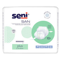 Pieluchy anatomiczne Seni San Plus 10 szt.