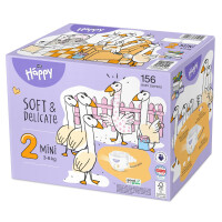 Bella Baby Happy pieluszki Mini (2) BOX 156 szt.