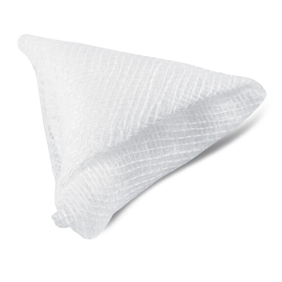 Abdoma Tupfery gazowe niejałowe Rożek Torebka foliowa 18x18cm 200 szt.