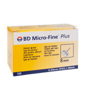 BD Micro-Fine Plus Igły do penów 100 szt. 0.3x8mm 30G