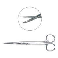 Matoset Instument Nożyczki metalowe Mayo-Stille tępo-tępe, zagięte, jałowe 25 szt. 25 szt. 18cm