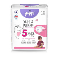 Bella Happy Pieluszki 5 Junior 11-18 kg 12 szt.