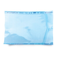 BOM Papierowo-foliowe torebki do sterylizacji 60 g Płaskie 100 szt. 7.5x15cm 100 szt.