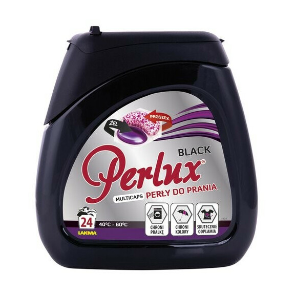 Perlux perły piorące do prania czarnych ubrań 24 szt. 24 szt.