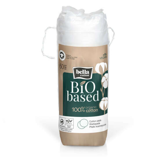 bella Cotton BiO based Płatki kosmetyczne 60 szt.