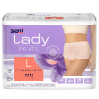 Seni Lady Pants Majtki chłonne dla kobiet L 10 szt.
