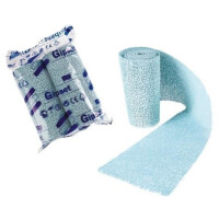 Opaska gipsowa szybkowiążąca Gipset Matopat 10cm x 3m 2 szt. Niebieski