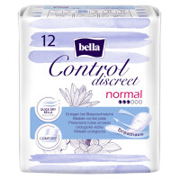 Bella Control Discreet Normal Wkładki urologiczne 10.5x28cm 12 szt.