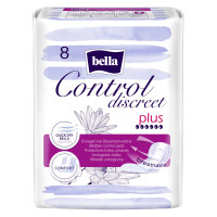 Bella Control Discreet Plus Wkładki urologiczne 20.5x42cm 8 szt.