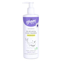 Bella Baby Happy Emolientowy żel do mycia ciała i włosów dla dzieci Sensitive 400 ml 400 ml