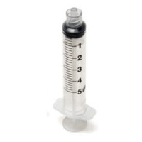 Terumo Strzykawki 3-częściowe Luer-lock 100 szt. 5 ml