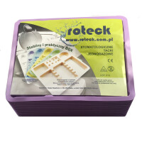 Roteck Jednorazowe tacki stomatologiczne 100 szt. 100 szt. Lawendowy