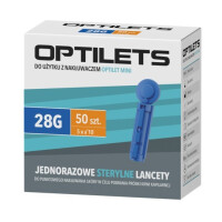 Diagnosis Lancety do glukometru OPTILETS 50 szt.
