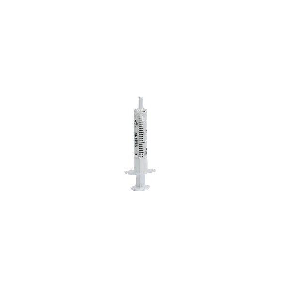 DuoNex Strzykawki 2-częściowe Luer 100 szt. 2 ml