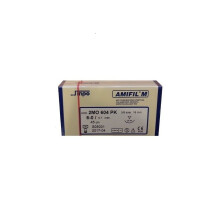 Amifil M 2/0 nici kosmetyczne niewchłanialne, niebieskie CE-7F 26mm 75cm 3/8 koła