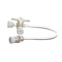 BD Connecta Kranik z przedłużaczem Biały 1 szt. 25cm