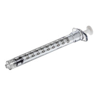 BD Plastipak Strzykawki 3-częściowe Luer-lock 100 szt. 1 ml