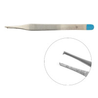 Matoset Instrument Pęseta chirurgiczna metalowa Adson jałowa z zębem 25 szt. 25 szt. 12cm