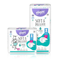 Bella Baby Happy Pieluszki Soft&Delicate 6 Junior Extra 15+kg 1 szt.