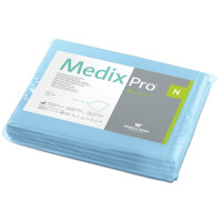 Weber&Weber Prześcieradła włókninowe MedixPro składane 80x210cm 10 szt. Niebieski