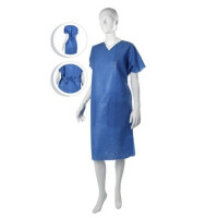 Matodress Sukienka operacyjna dla lekarza z włókniny SMS S 1 szt. Ciemnoniebieski