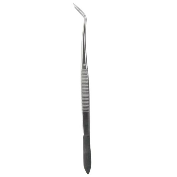 Pinceta stomatologiczna dwugięta MERIAM, Weldon Instruments, 16 cm 1 szt. 16cm