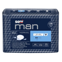 Seni Man Wkładki urologiczne dla mężczyzn Normal - Level 2 19x23,5cm 15 szt.