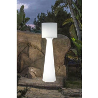 NEW GARDEN lampa ogrodowa GRACE 140 BATTERY biała