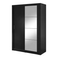 Szafa przesuwna dwudrzwiowa ARTI AR-04 - czarna
