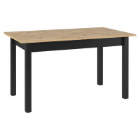 Stół QUANT QA-10 dąb artisan/czarny