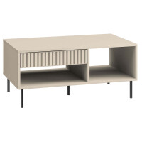 Stolik kawowy frezowany SOPHIE 10 cashmere