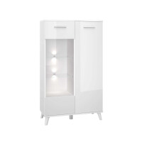 Witryna SECCO 1140801 biały połysk