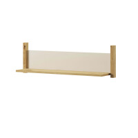 Półka wisząca LENNY LY-05 | Dąb artisan + beż