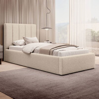 Łóżko tapicerowane z pojemnikiem SFG0116B P | 90x200 | Kolor do wyboru