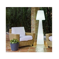 NEW GARDEN lampa podłogowa LOLA 165 CABLE biała