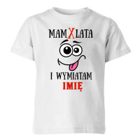 Koszulka dziecięca MAM X LAT I WYMIATAM