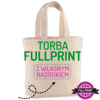 Torba z własnym nadrukiem FULLPRINT