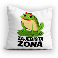 Poduszka ŻAJEBISTA ŻONA