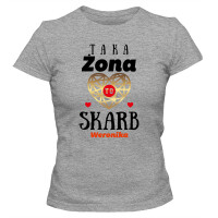 Koszulka damska TAKA ŻONA TO SKARB 02