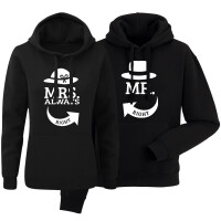 Zestaw bluz z kapturem dla par Mrs & Mr Right 4