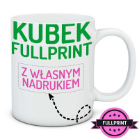 Kubek FULLPRINT z własnym nadrukiem