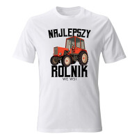 Koszulka męska z nadrukiem NAJLEPSZY ROLNIK 02