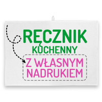 Ręcznik kuchenny z własnym nadrukiem